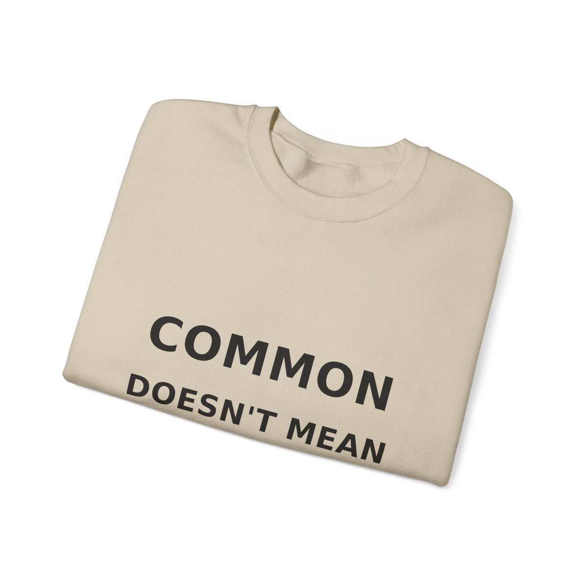 Common Does Not Mean Same Heavy Blend Crewneck Sweatshirt image 13 — LOAF SOCIETY COMMON GROUND