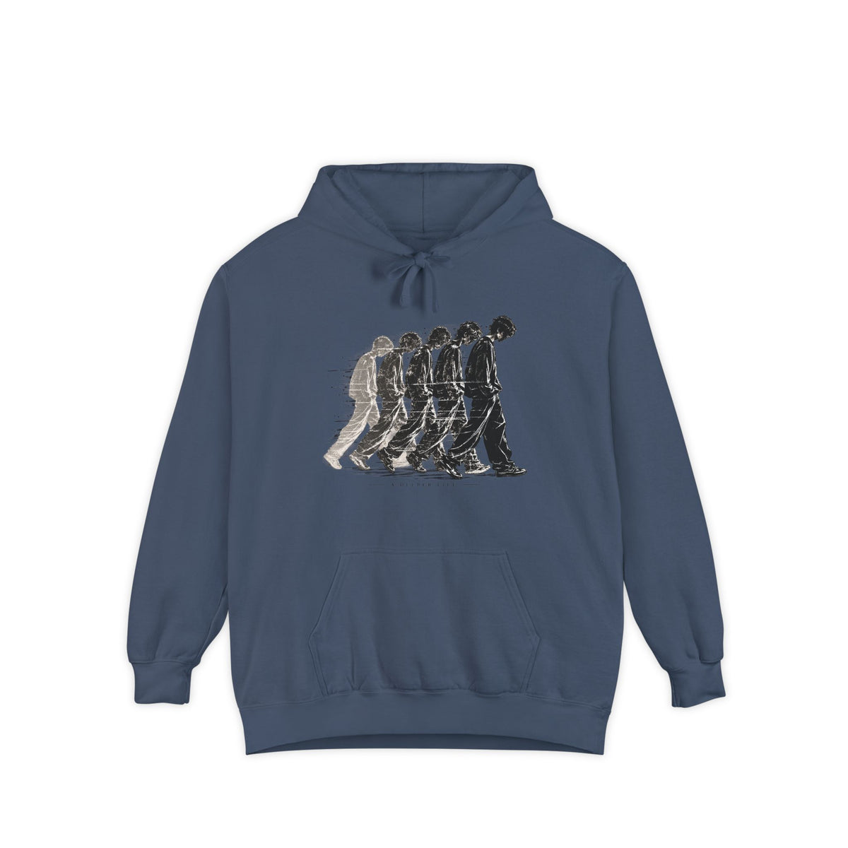 Ordinary Trace Garment-Dyed Hoodie image 2 — LOAF SOCIETY THE ORDINARY ARCHIVE