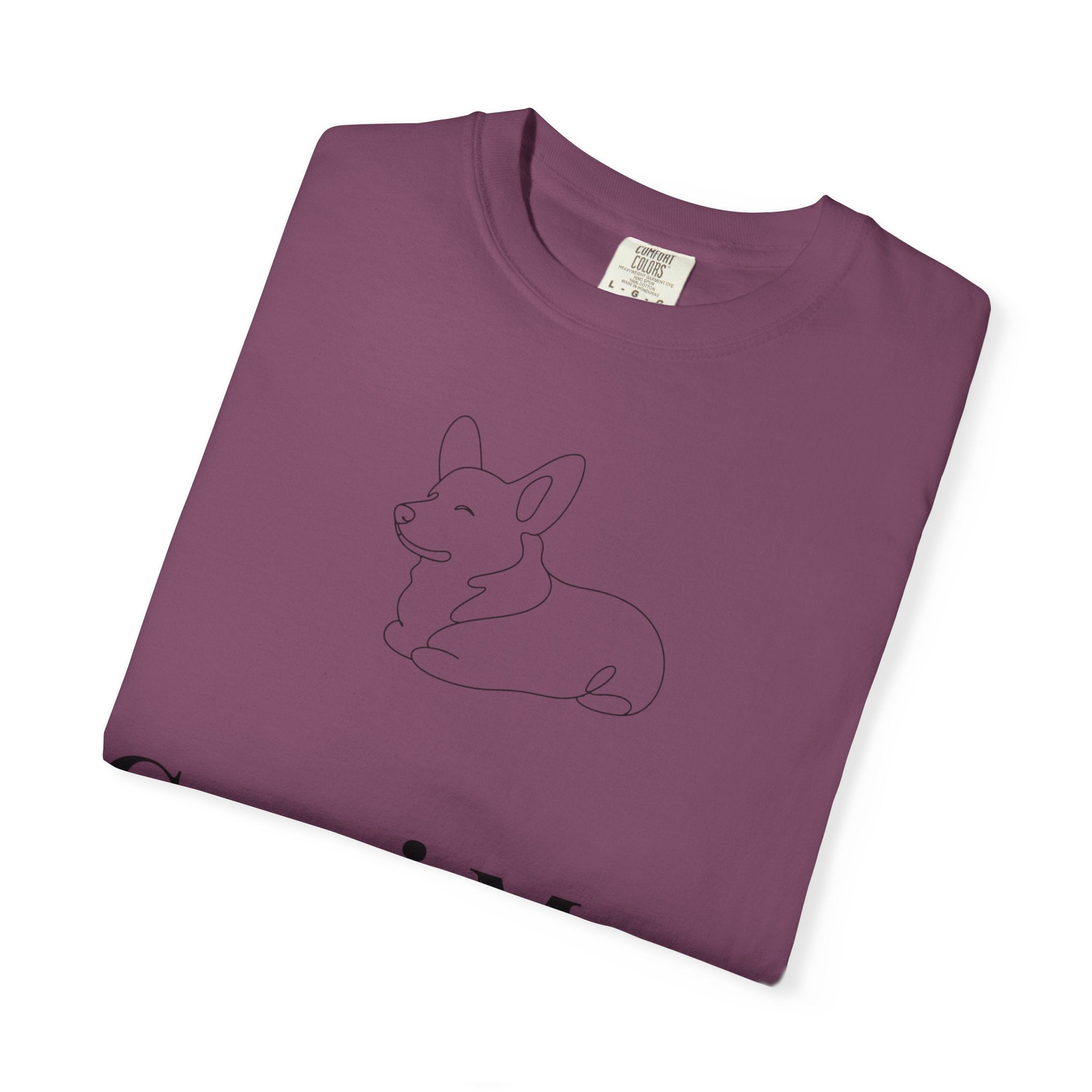 Corgi Mom Shirt — Minimalist Dog Mom Tee — Corgi Lover Gift — Premium Cotton