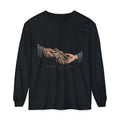 Worn, Not Gone Garment-dyed long-sleeve tee image 4 — LOAF SOCIETY THE CARE OF THINGS