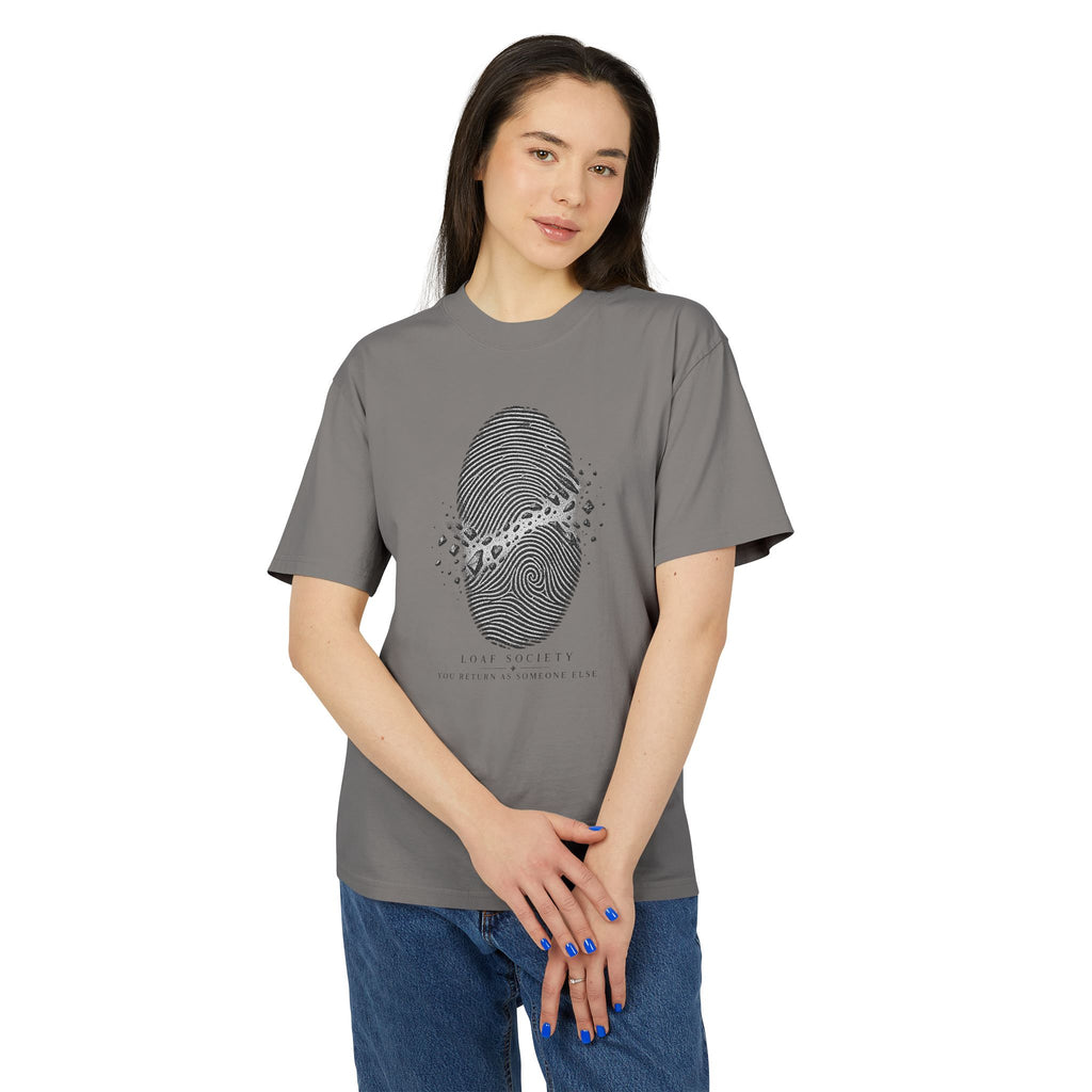 The Fingerprint Break heavyweight tee image 9 — LOAF SOCIETY THE THRESHOLD