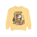 A Quieter Study — Garment-Dyed Crewneck Sweatshirt in Butter — LOAF SOCIETY product image.