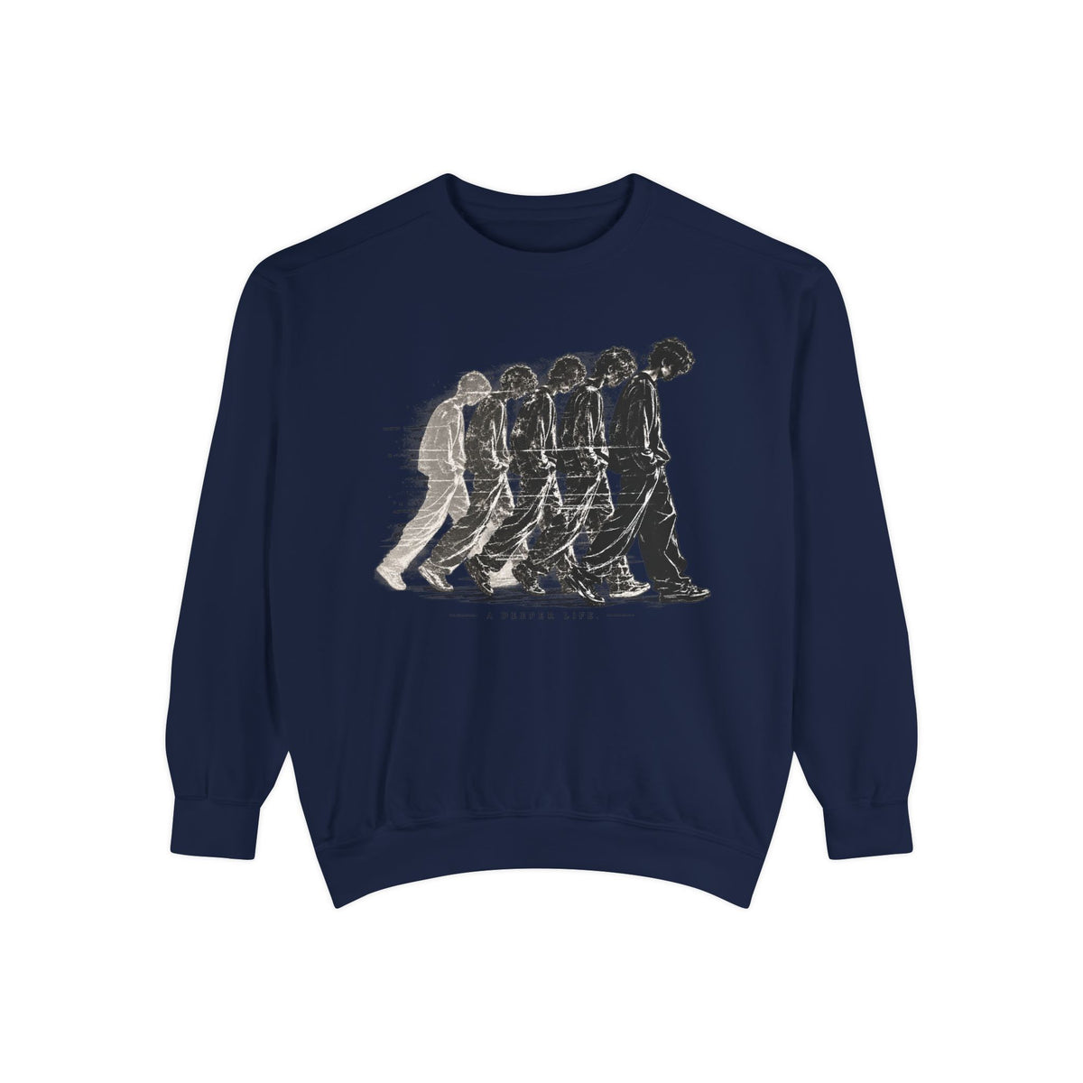 Ordinary Trace Garment-Dyed Sweatshirt image 3 — LOAF SOCIETY THE ORDINARY ARCHIVE