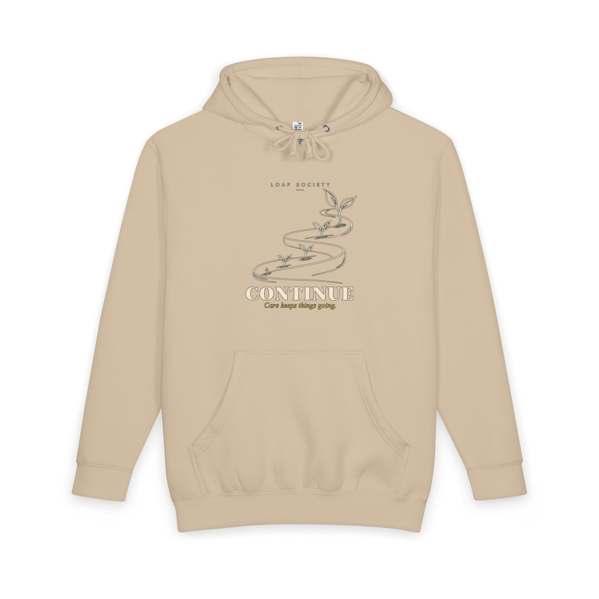 CONTINUE Hoodie image 5 — LOAF SOCIETY THE CARE OF THINGS