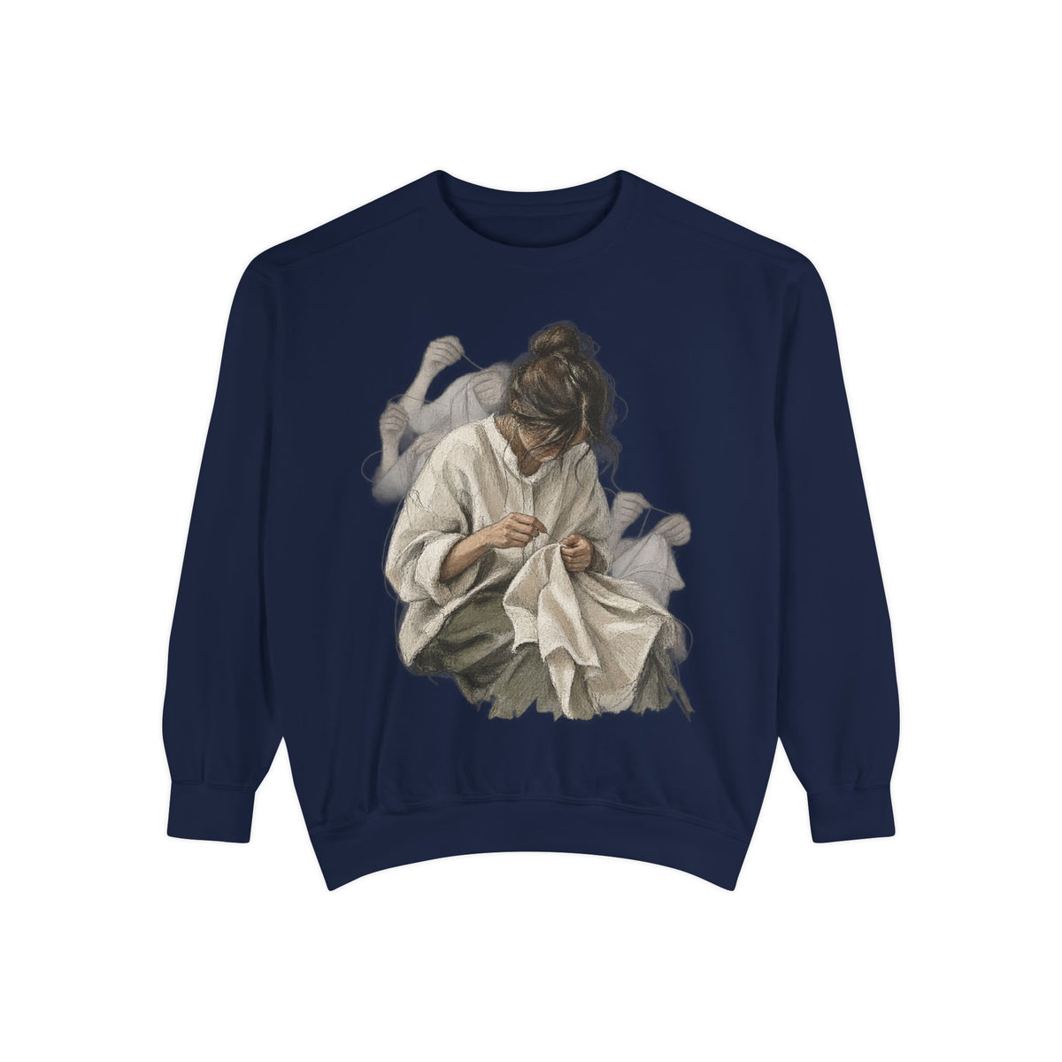 Work Trace Garment-Dyed Sweatshirt image 3 — LOAF SOCIETY THE WORK OF HANDS