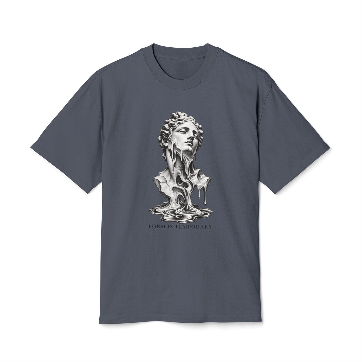 The Melting Point heavyweight tee image 3 — LOAF SOCIETY THE THRESHOLD