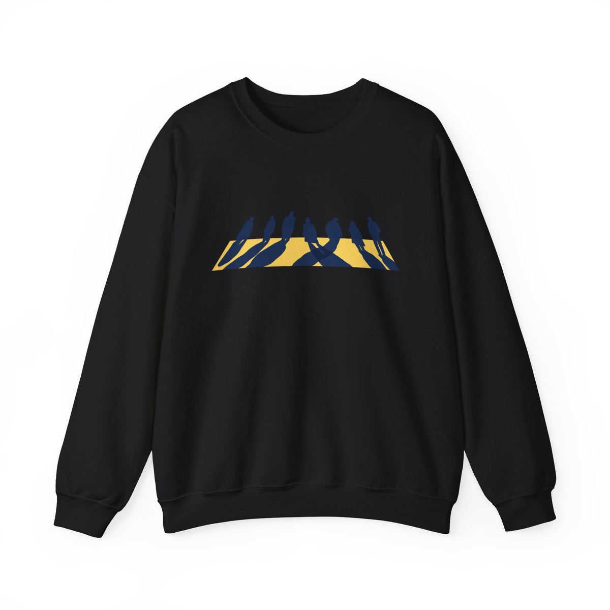 Shared Waiting Heavy Blend Crewneck Sweatshirt image 2 — LOAF SOCIETY COMMON GROUND