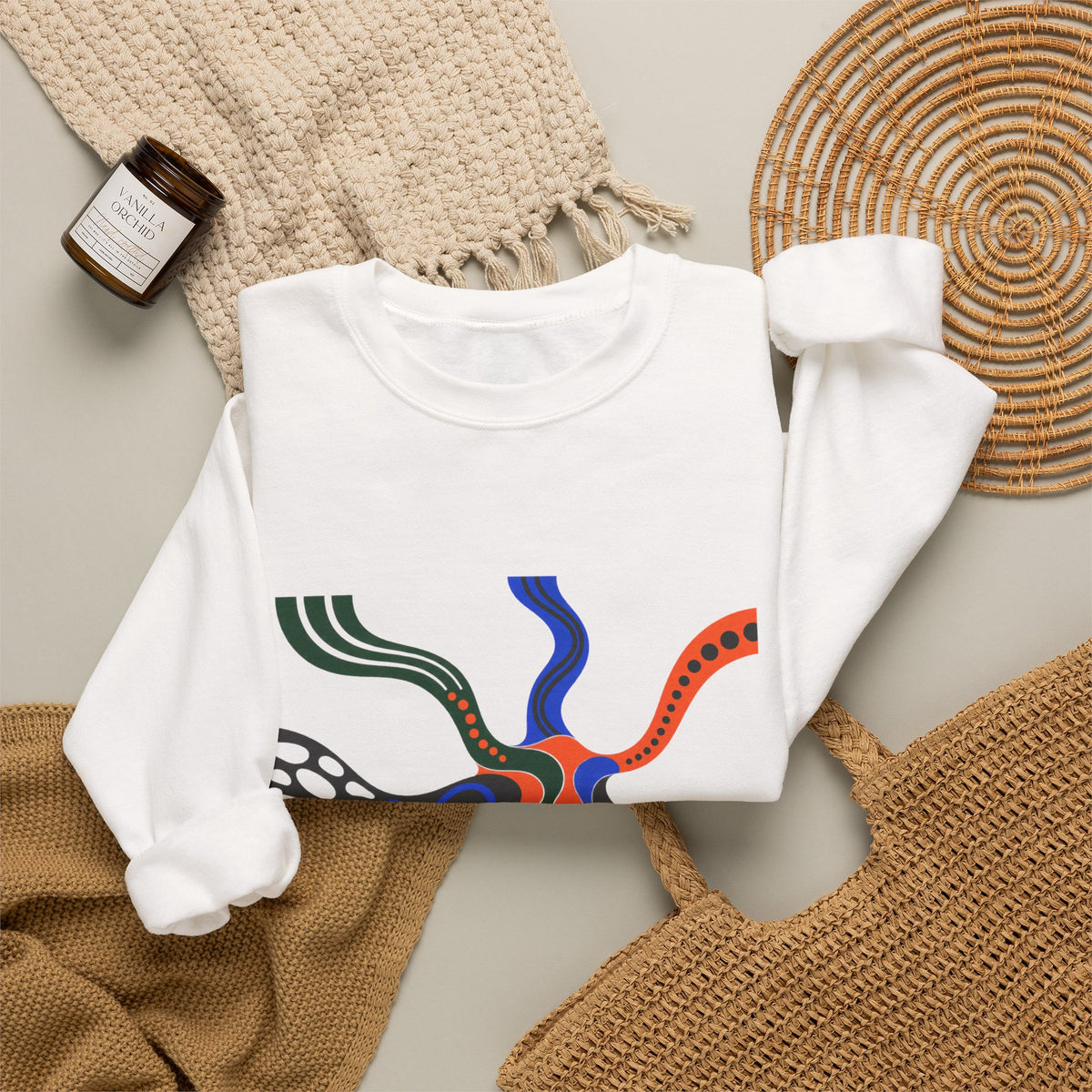Many Routes Heavy Blend Crewneck Sweatshirt image 8 — LOAF SOCIETY COMMON GROUND