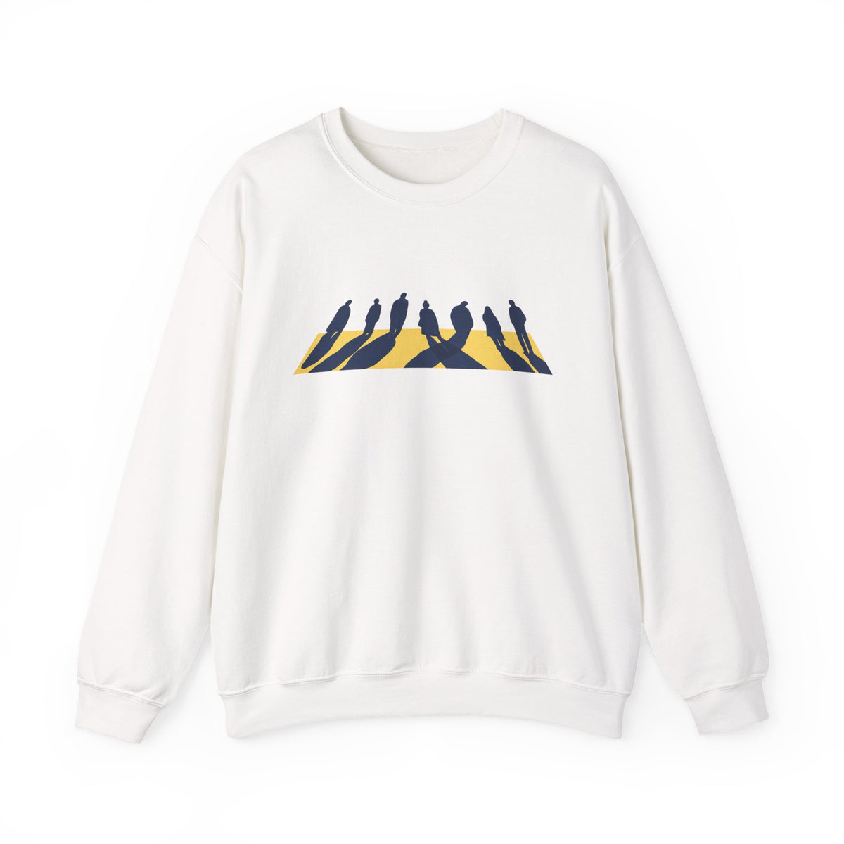 Shared Waiting Heavy Blend Crewneck Sweatshirt image 1 — LOAF SOCIETY COMMON GROUND