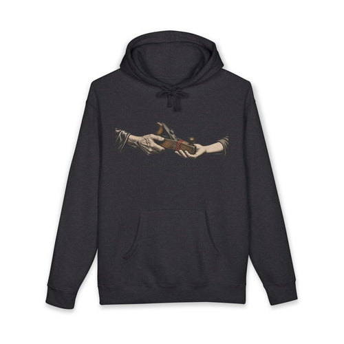 Cared For. Passed On. Heavyweight pullover hoodie image 2 — LOAF SOCIETY THE CARE OF THINGS